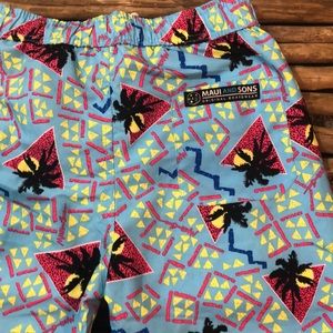 Brand New. Maui and Sons swim trunks.
